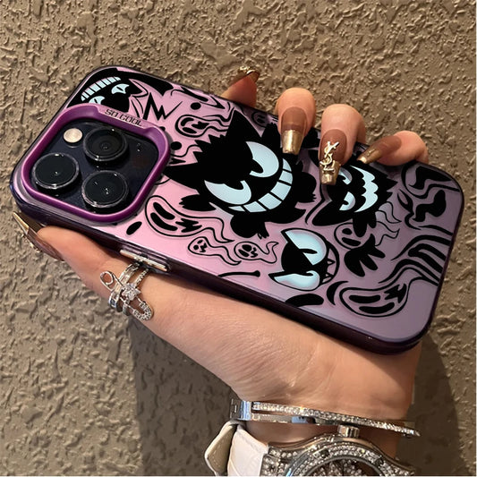 Anime P-Pokemon Gengars Case for Xiaomi Mi 14T 13T 12T Pro for Xiaomi 14 13 12 11 Ultra Lite 5G NE 10 12X 12S 11i 11X Pro Etui