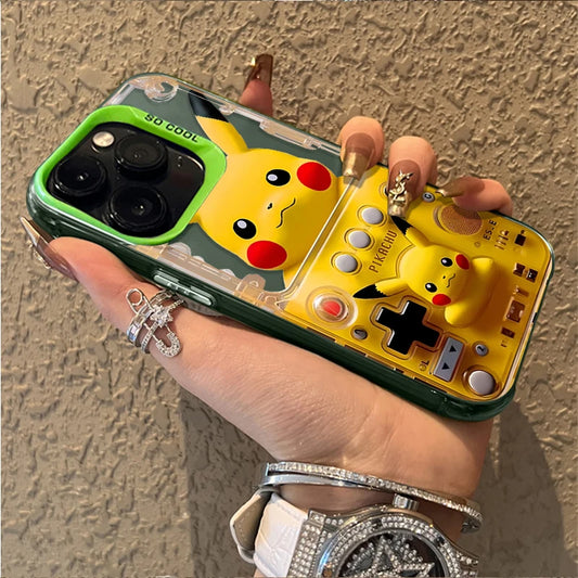 P-Pokemon Game Phone Case for Samsung Galaxy S25 Edge S24 S23 S22 S21 S20 Ultra Plus FE A56 A36 A26 Plating Matte Hard Cover