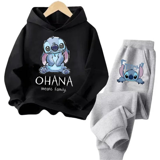 Manga enfants sweats à capuche point Kawaii pull sweat Anime Trucksuit Manga dessins animés filles garçon enfants automne vêteme