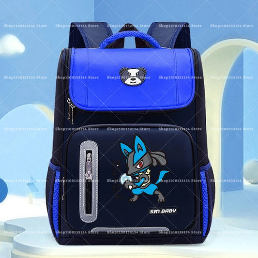 Pokemon Backpacks Anime Pikachu Charmander Large Capacity Schoolbags Cartoon Book Shoulders Bags Boys Girls Stationary Supplies