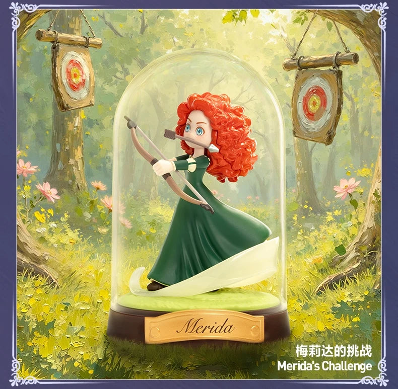 Original Genuine Pop Mart Disney Princess Create Your World Series Surprise Blind Box Guess Bag Mystery Box Toys Birthday Gift
