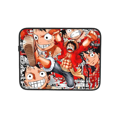 Luffy Anime  Laptop Bag Case for Macbook Air Pro 12" 13" 15" 17" Notebook Bag Sleeve Monkey D Luffy Tablet Shockproof Case Bag