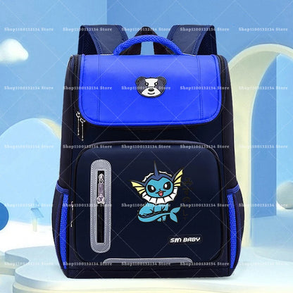 Pokemon Backpacks Anime Pikachu Charmander Large Capacity Schoolbags Cartoon Book Shoulders Bags Boys Girls Stationary Supplies