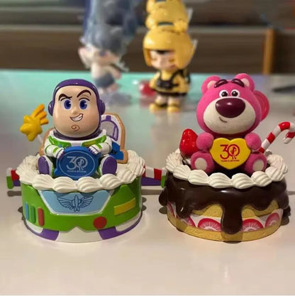 Disney Toy Story Surprise Party Series Suprise Box Cake Character Design Anime Figure Model Desktop Statue Toys Gifts