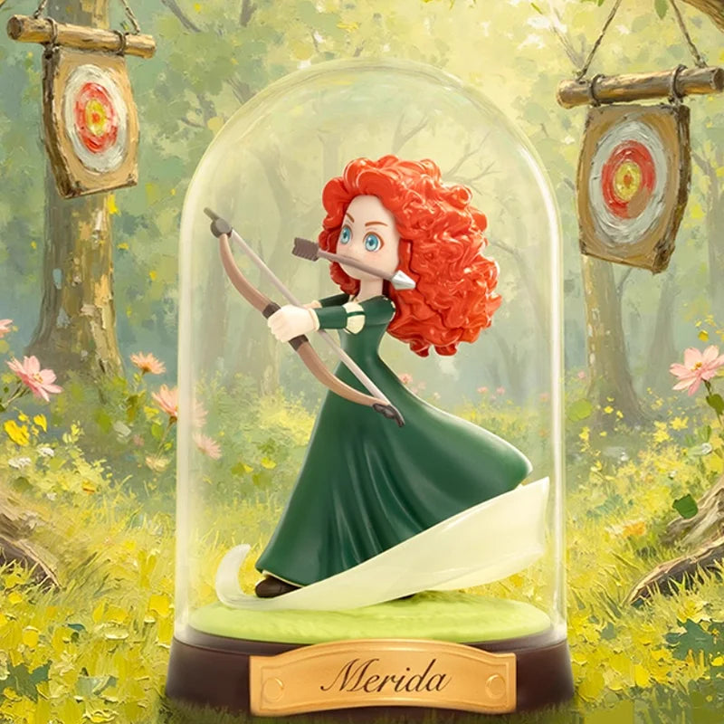 POP MART Disney PRINCESS Create Your World Series Blind Box Mystery Box Ornaments Figurines Home Decor Desktop Model Dolls