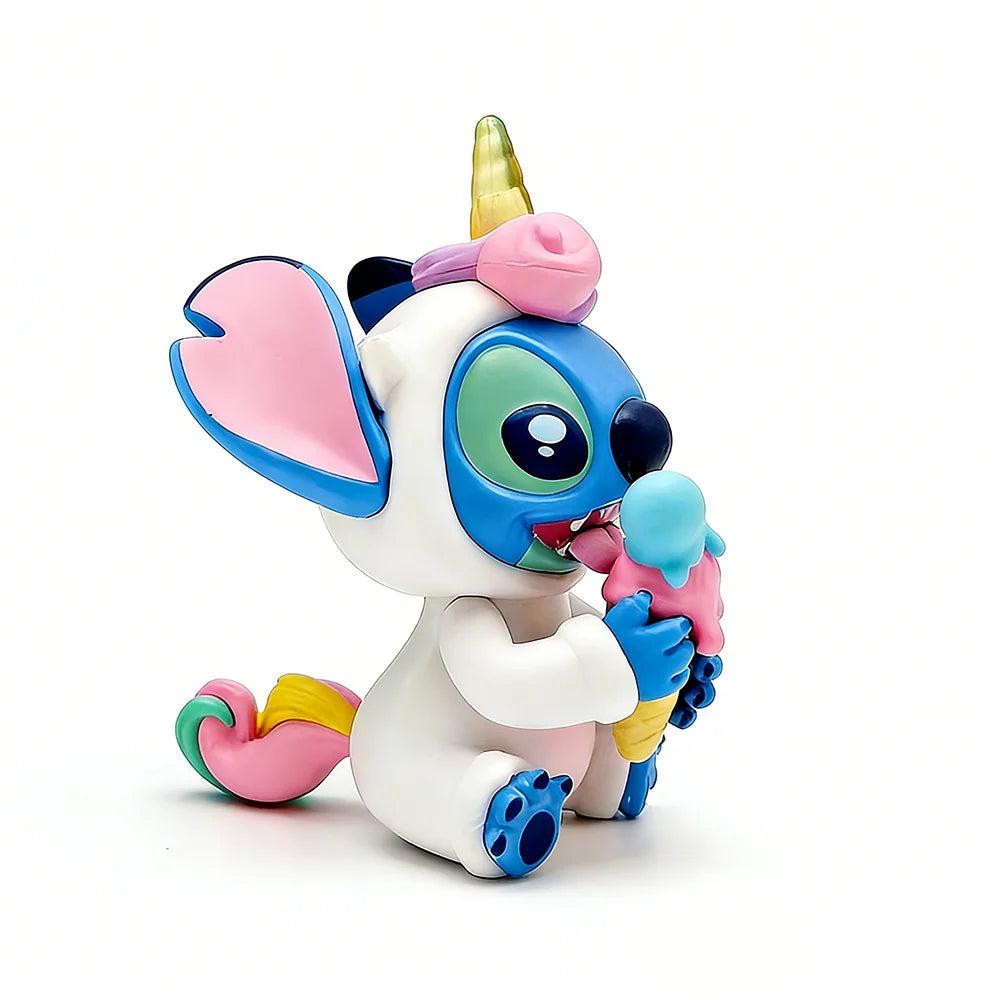 Disney Stitch Weird Diary Series Anime Figures Creative Cute Doll Statue Model Mystery blind box Toys Children Halloween gifts
