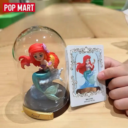 Original Genuine Pop Mart Disney Princess Create Your World Series Surprise Blind Box Guess Bag Mystery Box Toys Birthday Gift