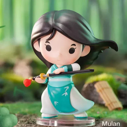 POP MART Disney Princess Han Chinese Costume Series Genuine Mystery Box Blind Box Guess Bag Toys Doll Cute Desktop Ornaments