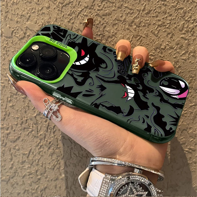 Anime P-Pokemon Gengars Case for Xiaomi Mi 14T 13T 12T Pro for Xiaomi 14 13 12 11 Ultra Lite 5G NE 10 12X 12S 11i 11X Pro Etui