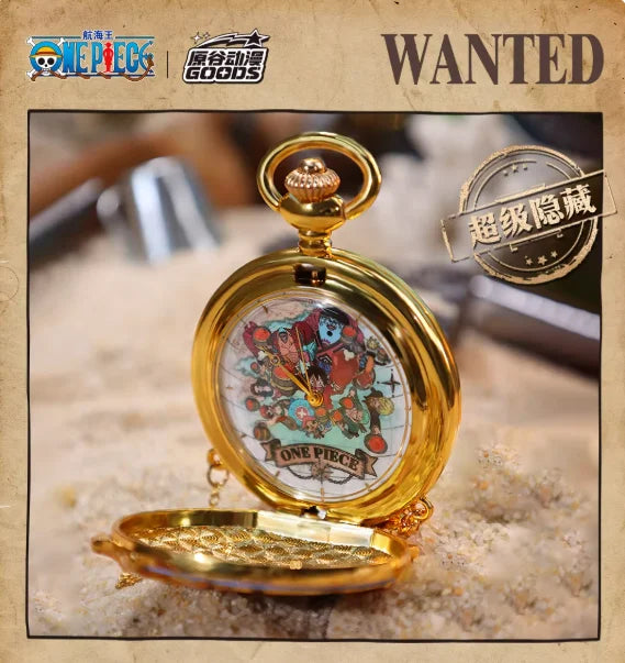 One Piece Watch Blind Box Genuine Anime Luffy Zoro Nami Robin Sanji Usopp Franky Brook Jinbe