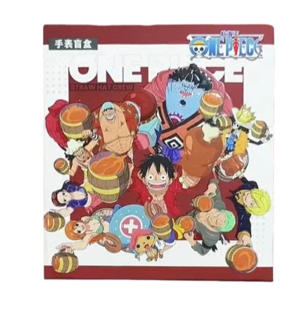 One Piece Watch Blind Box Genuine Anime Luffy Zoro Nami Robin Sanji Usopp Franky Brook Jinbe