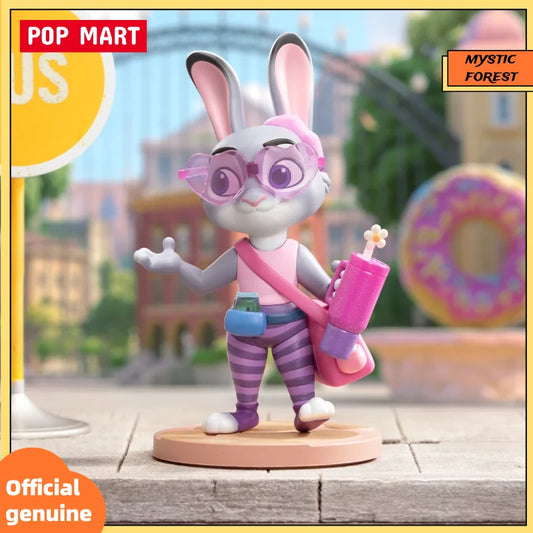 POPMART DISNEY ZOOTOPIA NEXT ADVENTURE Series Blind Box Toys Cute Ornaments Figurines Mystery Box Desktop Model Dolls Gifts