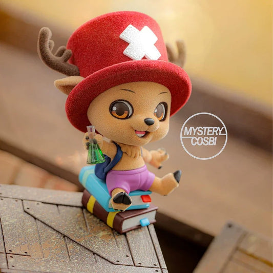 Genuine One Piece Cosbi Mini Figure Blind Box Monkey D Luffy Zoro Chopper Anime Figure Ornament Toys Mystery Box Boy'S Gift