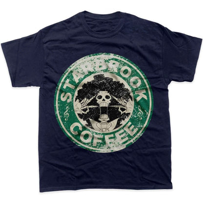 Anime Graphic Tee Brook One Piece Shirt Casual T-Shirt Men's 2026 Summer Fashion Oversize Street Casual Y2K Streetwear Clothing
