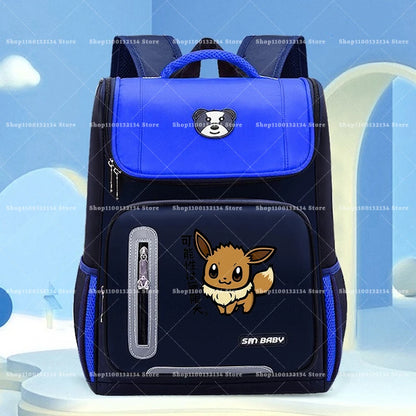 Pokemon Backpacks Anime Pikachu Charmander Large Capacity Schoolbags Cartoon Book Shoulders Bags Boys Girls Stationary Supplies