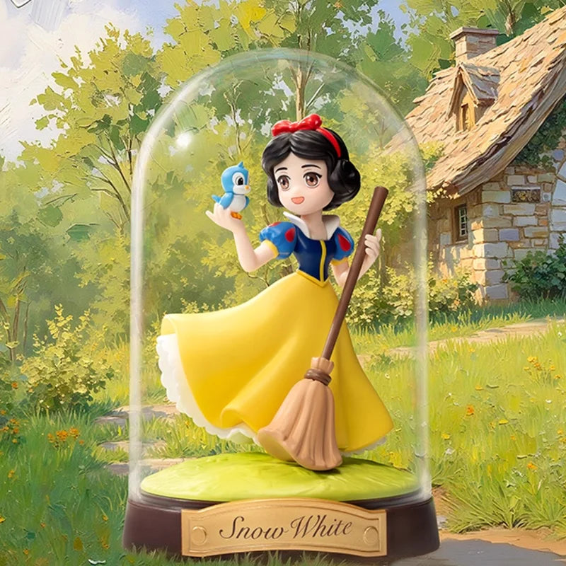 POP MART Disney PRINCESS Create Your World Series Blind Box Mystery Box Ornaments Figurines Home Decor Desktop Model Dolls