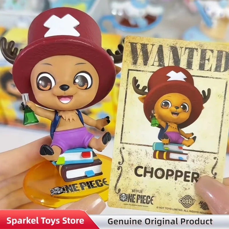 Genuine One Piece Cosbi Mini Figure Blind Box Monkey D Luffy Zoro Chopper Anime Figure Ornament Toys Mystery Box Boy'S Gift