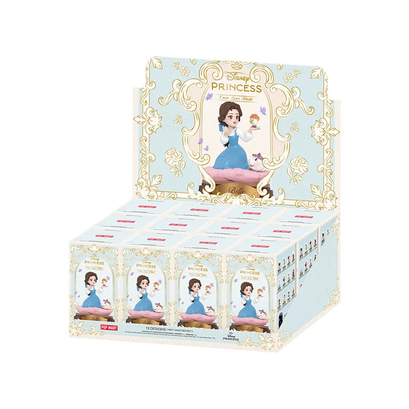 Original Genuine Pop Mart Disney Princess Create Your World Series Surprise Blind Box Guess Bag Mystery Box Toys Birthday Gift