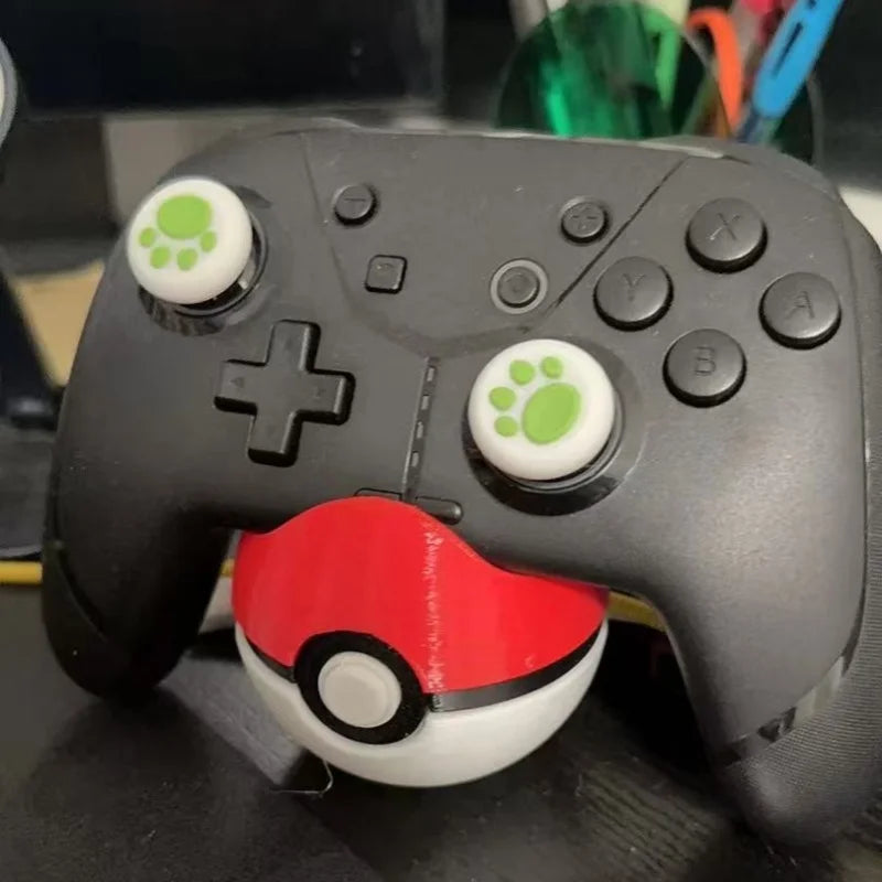 New Model Pokemon Creativity General Game Controller Bracket Desktop Ornament Anime Merchandise Collect Boy Girl Birthday Gift