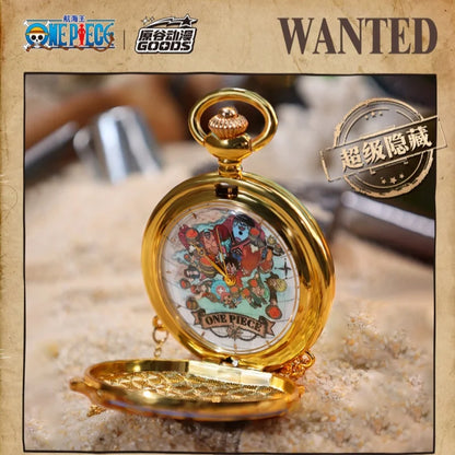 One Piece Watch Blind Box Genuine Anime Luffy Zoro Nami Robin Sanji Usopp Franky Brook Jinbe