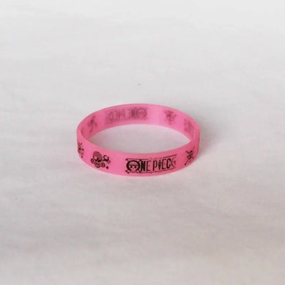 One Piece Fluorescent Bracelet Decoration Anime Figures Personality Toy Cartoon Bracelet Decoration Cute Children Birthday Gifts