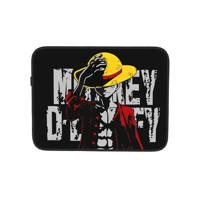 Luffy Anime  Laptop Bag Case for Macbook Air Pro 12" 13" 15" 17" Notebook Bag Sleeve Monkey D Luffy Tablet Shockproof Case Bag
