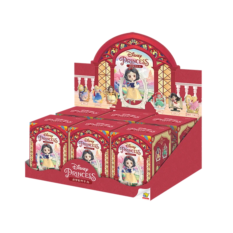 Disney Princess Blind Box Chasing Dreams Series Becoming A Better Version Of Oneself Series Cartoon Characters Toys Girl'S Gift