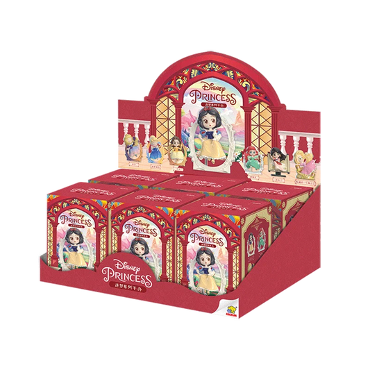Disney Princess Blind Box Chasing Dreams Series Becoming A Better Version Of Oneself Series Cartoon Characters Toys Girl'S Gift