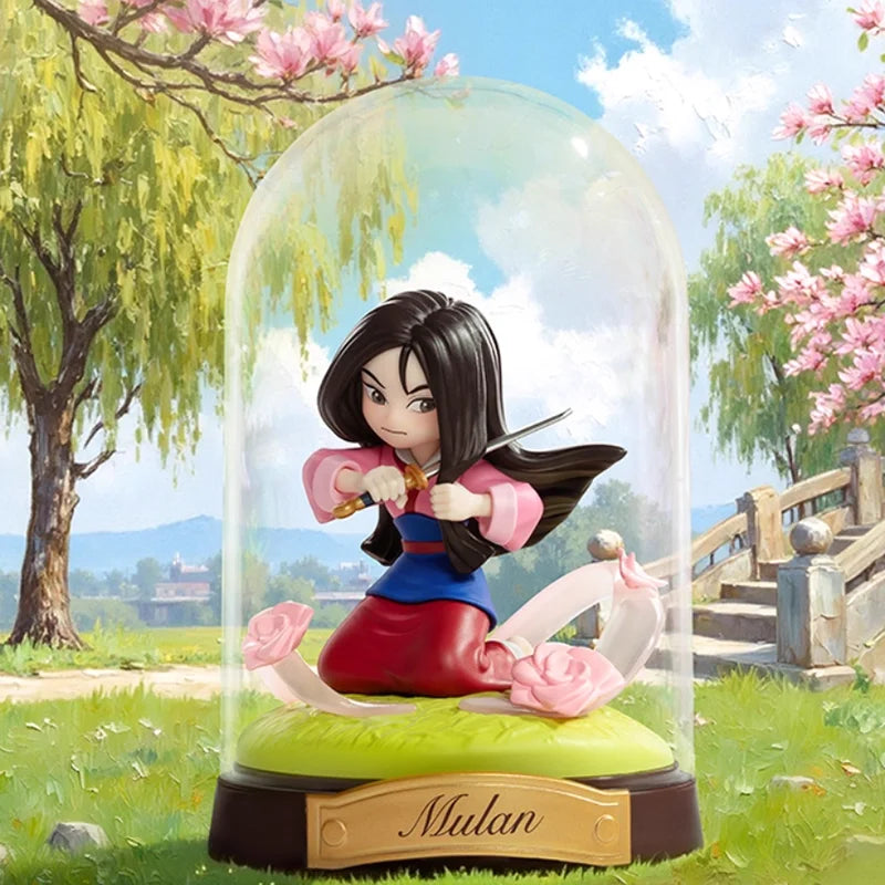 POP MART Disney PRINCESS Create Your World Series Blind Box Mystery Box Ornaments Figurines Home Decor Desktop Model Dolls