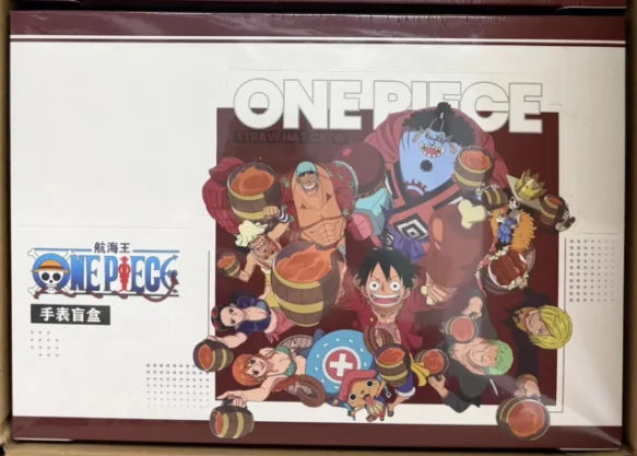 One Piece Watch Blind Box Genuine Anime Luffy Zoro Nami Robin Sanji Usopp Franky Brook Jinbe
