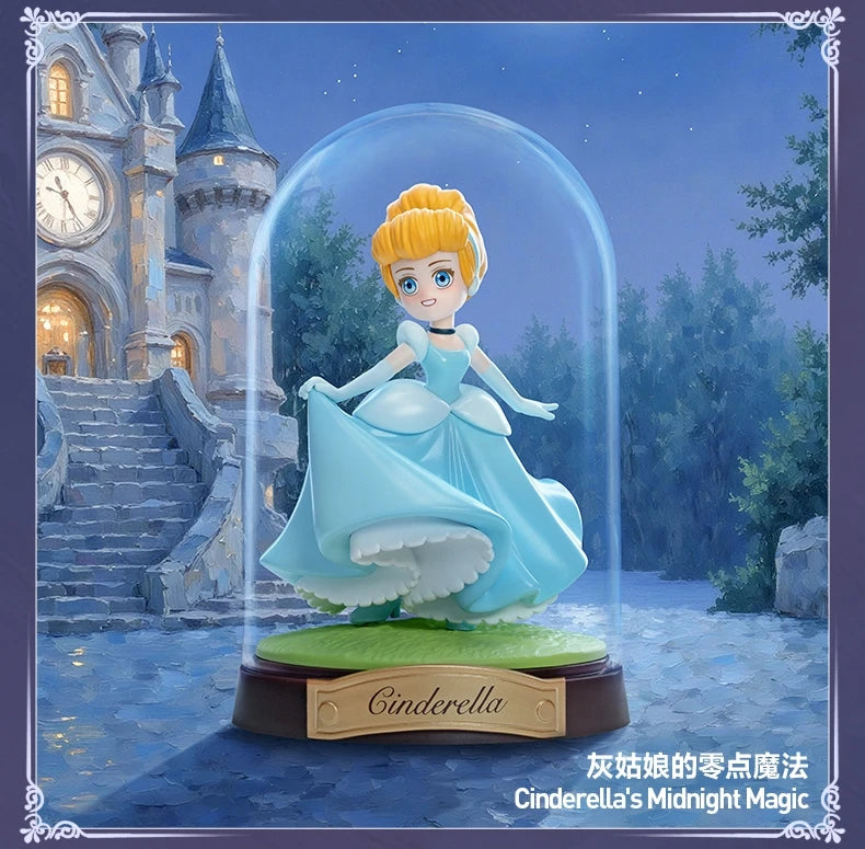 Original Genuine Pop Mart Disney Princess Create Your World Series Surprise Blind Box Guess Bag Mystery Box Toys Birthday Gift