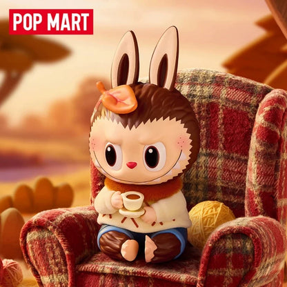 POP MART Labubu The Monsters ZIMOMO Warm Sweater Series Blind Box Guess Bag Mystery Box Toy Doll Cute Anime Figure Birthday Gift
