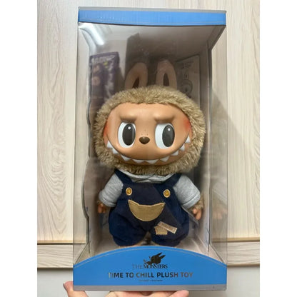 POP MART LABUBU THE MONSTERS Time To Chill Doll Creative Exquisite Home Furnishing Action Figure Surprise Gift Genuine in Stock