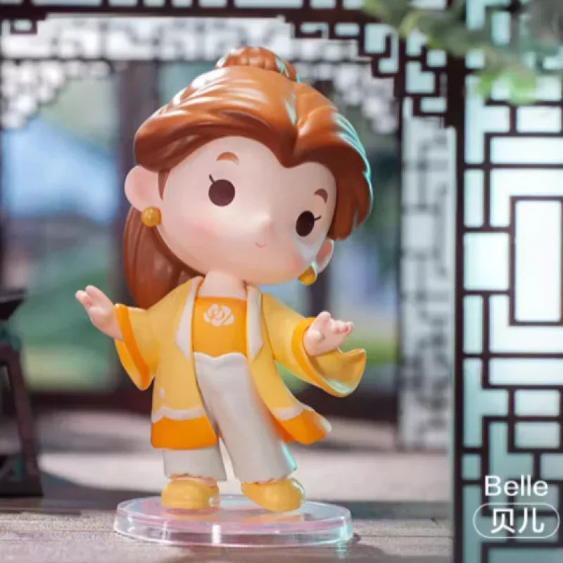 POP MART Disney Princess Han Chinese Costume Series Genuine Mystery Box Blind Box Guess Bag Toys Doll Cute Desktop Ornaments