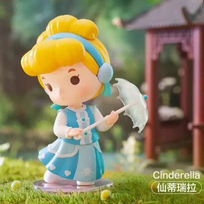 POP MART Disney Princess Han Chinese Costume Series Genuine Mystery Box Blind Box Guess Bag Toys Doll Cute Desktop Ornaments
