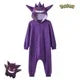 Child Costume Kids Clothes Cosplay Christmas Gift Boys Gengar Onesie Kigurumis Full Body Pijama  Anime One-Piece Pajamas