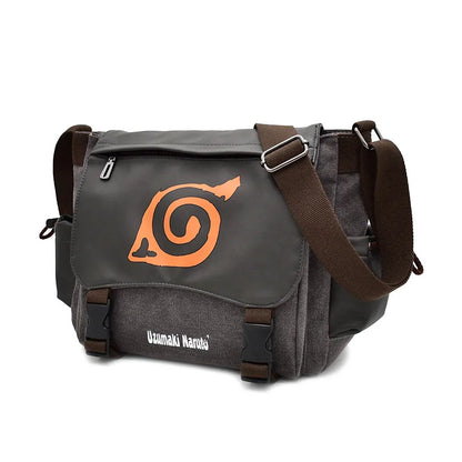 One Piece Anime Figures One Piece Crossbody Bag Male Students Bag Youth Cartoon Luffy Canvas Shoulder Bag Children Holiday Gifts
