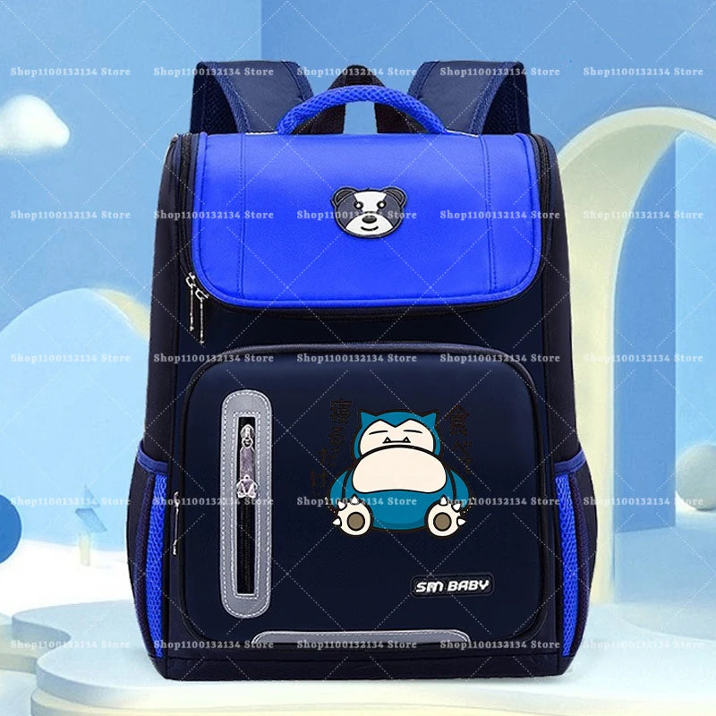 Pokemon Backpacks Anime Pikachu Charmander Large Capacity Schoolbags Cartoon Book Shoulders Bags Boys Girls Stationary Supplies