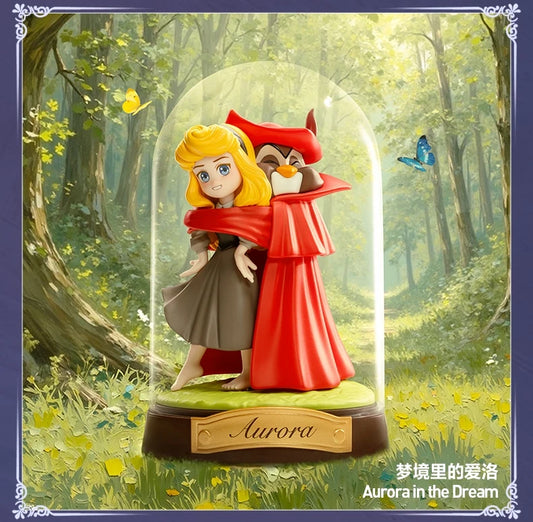 Original Genuine Pop Mart Disney Princess Create Your World Series Surprise Blind Box Guess Bag Mystery Box Toys Birthday Gift