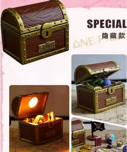 Anime One Piece Sweet Dreams Series Luffy Rechargeable LED Humanoid Night Light Model Ornament Display Children's Gift