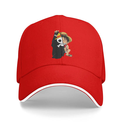 Classic Anime One Piece Baseball Cap for Men Women Adjustable