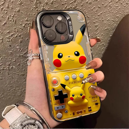 P-Pokemon Game Phone Case for Samsung Galaxy S25 Edge S24 S23 S22 S21 S20 Ultra Plus FE A56 A36 A26 Plating Matte Hard Cover