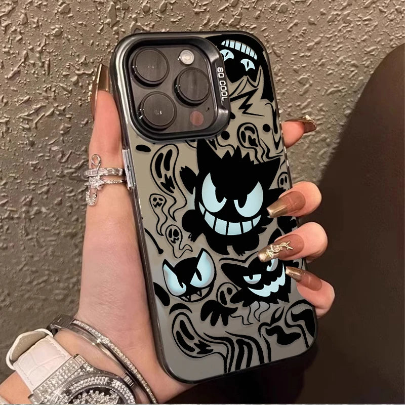 Anime P-Pokemon Gengars Case for Xiaomi Mi 14T 13T 12T Pro for Xiaomi 14 13 12 11 Ultra Lite 5G NE 10 12X 12S 11i 11X Pro Etui