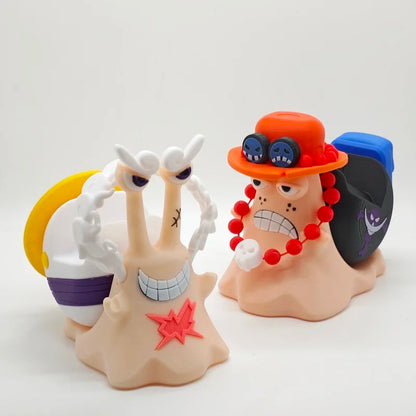 One Piece Den Den Mushi Snail Luffy Zoro Ace Jinbe Game Controller stand