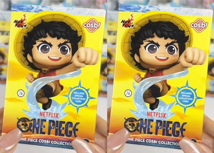 Genuine One Piece Cosbi Mini Figure Blind Box Monkey D Luffy Zoro Chopper Anime Figure Ornament Toys Mystery Box Boy'S Gift