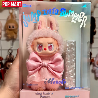 New Hot POP MART POP LAND MOKOKO Jump Into Summer Series Blind Box Vinyl Dolls Face Room Decoration Pendant Christmas Girl Gift
