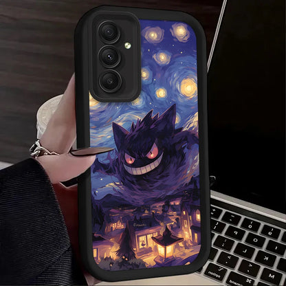 Anime Lovely P-Pokemon Case For Samsung Galaxy A54 A05 A05S A34 A24 A14 A53 A33 A23 A13 A52 A52S A32 A22 A12 A71 A51 A31 A50