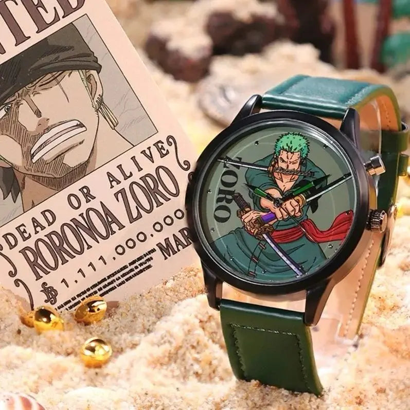 One Piece Watch Blind Box Genuine Anime Luffy Zoro Nami Robin Sanji Usopp Franky Brook Jinbe