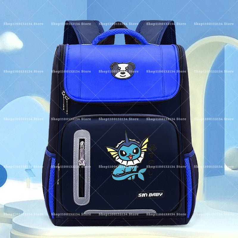 Pokemon Backpacks Anime Pikachu Charmander Large Capacity Schoolbags Cartoon Book Shoulders Bags Boys Girls Stationary Supplies