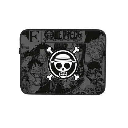 Luffy Anime  Laptop Bag Case for Macbook Air Pro 12" 13" 15" 17" Notebook Bag Sleeve Monkey D Luffy Tablet Shockproof Case Bag